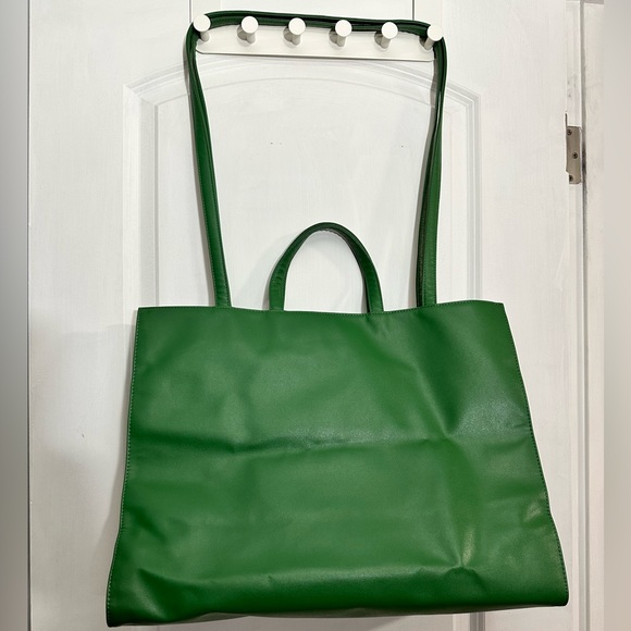 TELFAR Large! Shopping Bag Leaf Green, Sz Large (RARE) - Picture 7 of 12